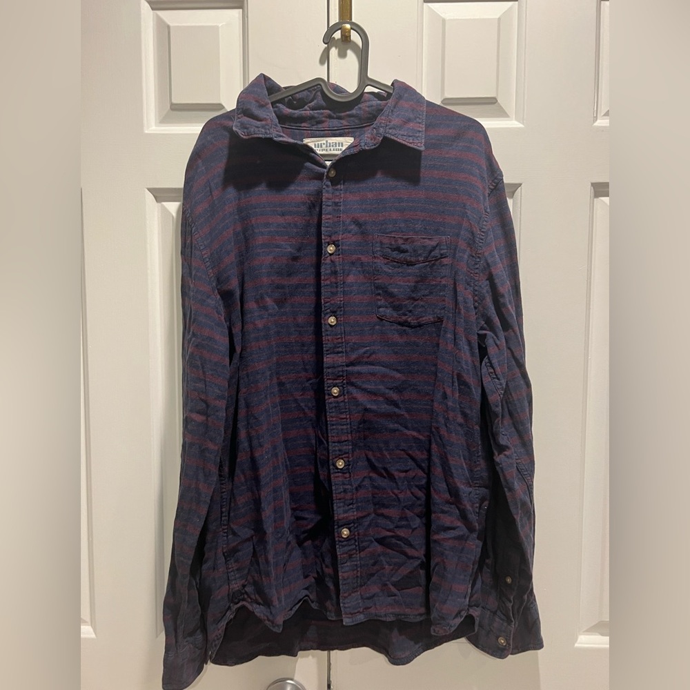 Urban pipeline button up❤️💙